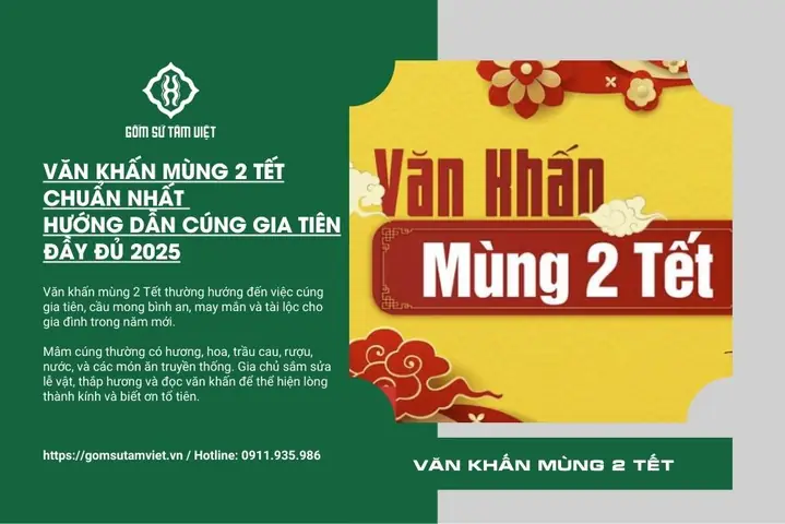 Cúng Mùng 2 Tết Là Cúng Gì? Ý Nghĩa Và Nghi Thức Truyền Thống Cần Biết
