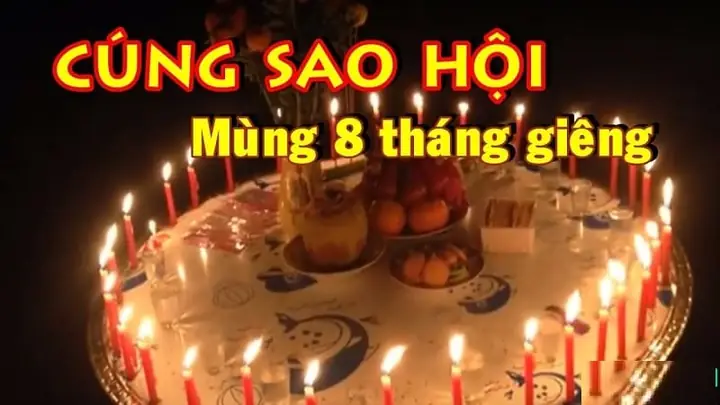 Cúng Sao Hội Mùng 8 Tháng Giêng