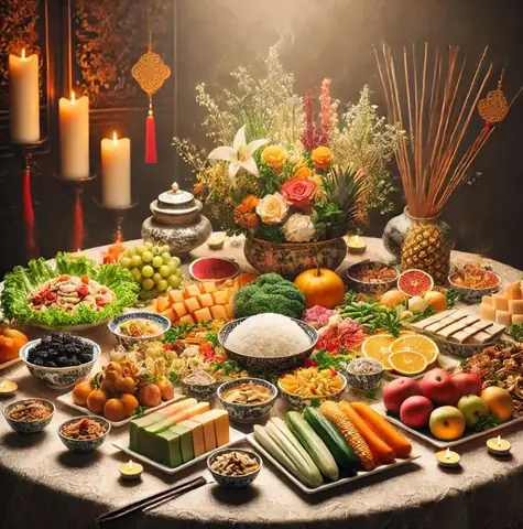 Mâm Cúng Chay Giỗ Cha Mẹ – Thành Kính, Đầy Đủ Lễ Vật, Trang ...