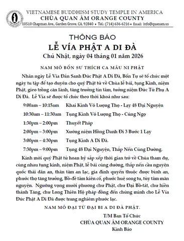 Chùa Quan Âm Orange County