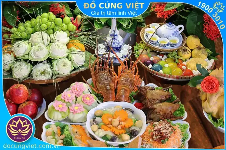 Mâm Cúng Rằm, Mùng 1 Hàng Tháng - Đồ Cúng Việt