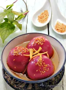 Bánh Trôi Lá Cẩm – Dư Vị Yêu Thương