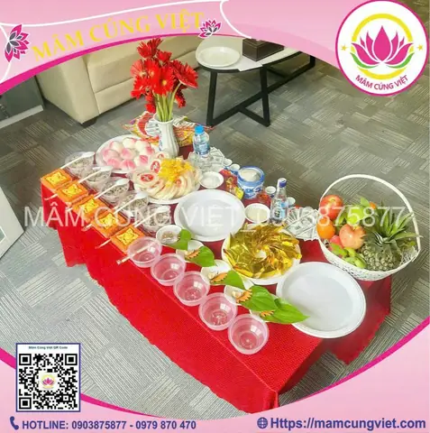 Mâm Cúng Nhà Mới ⭐️ Gói Chay ⭐️ Giá Rẻ Uy Tín Chất Lượng
