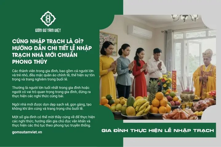 Cẩm Nang Trọn Gói: Lễ Cúng Nhập Trạch Vào Nhà Mới Và Những Điều Cần Biết