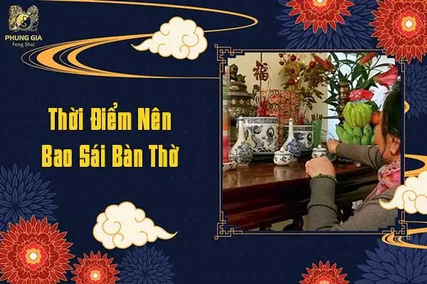 Cúng Ông Công Ông Táo Trước Hay Bao Sái Bàn Thờ Trước? Cẩm Nang Chi Tiết Cho Năm Mới