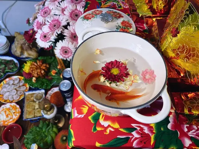 Nên Chọn Cá Chép Sống, Cá Rán Hay Cá Giấy Để Cúng Ông Công Ông ...