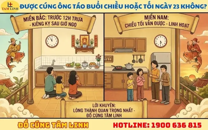 Cúng Ông Táo Buổi Tối: Giải Đáp Chi Tiết Về Thời Gian Để Lễ Cúng Vẹn Toàn