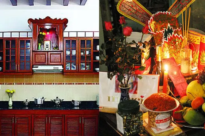 Bàn Thờ Ông Táo Gồm Những Gì? Cách Lập Bàn Thờ, Sắp Xếp Đúng