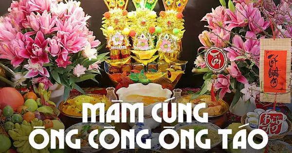 Choáng Ngợp Trước Mâm Cúng Ông Công Ông Táo "đẹp Như Tranh ...