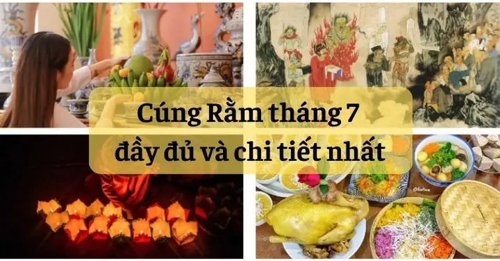 Cúng Rằm Tháng 7 Cần Những Gì? Nghi Lễ Và Mâm Cúng Chuẩn ...