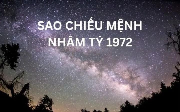 Tuổi Nhâm Tý 1972 Gặp Sao Chiếu Mệnh Nào Năm 2026?