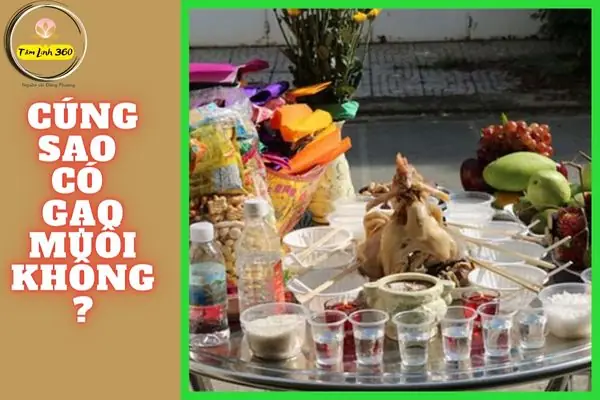 Cúng Sao Giải Hạn Có Dùng Gạo Muối Không? Lễ Vật Và Ý Nghĩa Chi Tiết