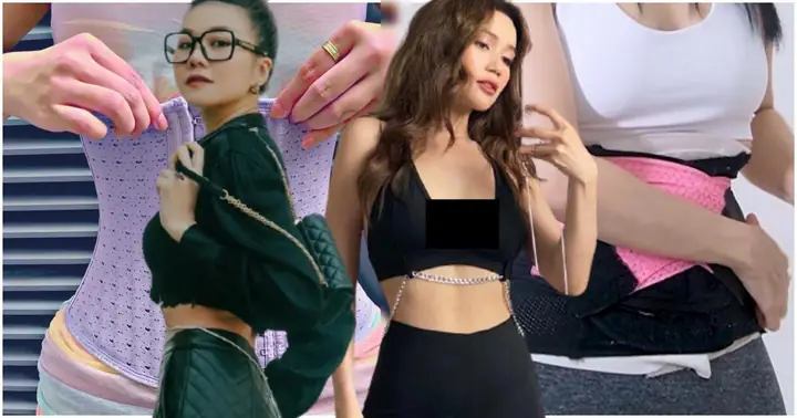 Mỹ Nhân Việt Kiên Trì Siết Eo Với Đai Nịt Bụng, Eo Nhỏ Thấy Rõ Nhưng ...