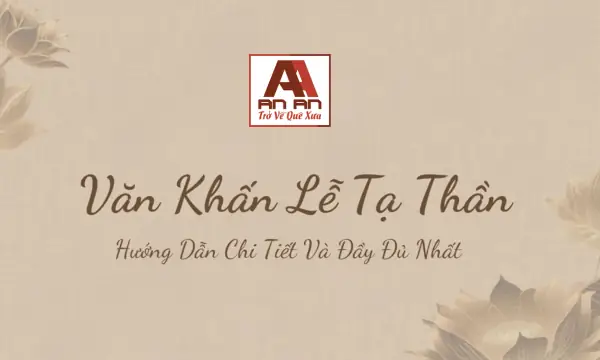 Văn Khấn Lễ Tạ Thần Linh Tại Nhà Đúng Nghi Thức – Nhang Sạch Thảo ...