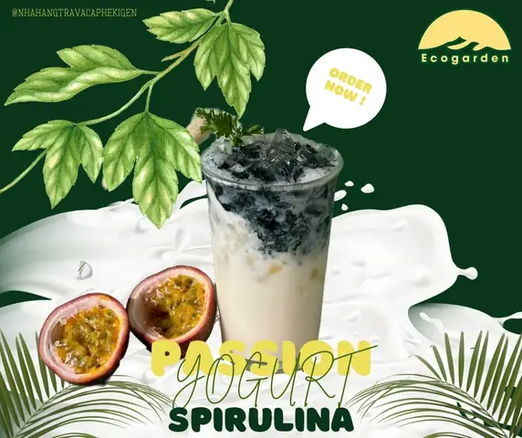 Sữa Chua Chanh Dây Tảo Xoắn