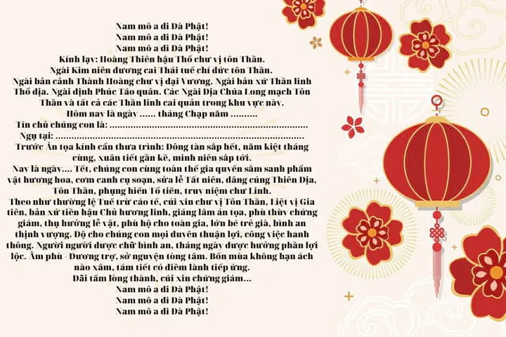 Cẩm Nang Chuẩn Bị Mâm Cúng Tất Niên Cuối Năm Cho Mọi Gia Đình