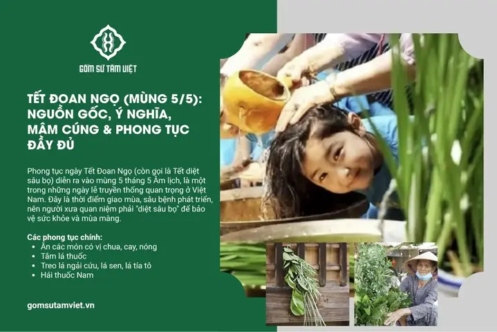 Phong Tục Ngày Tết Đoan Ngọ