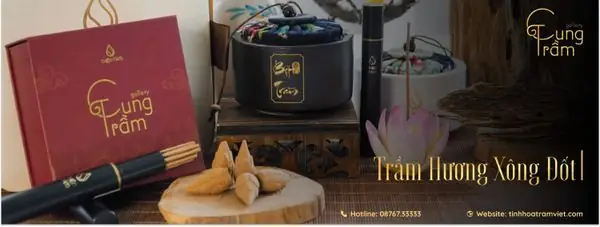 Quà Tặng Trầm Hương Xông Đốt