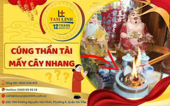Cúng Thần Tài: Hướng Dẫn Chi Tiết Số Lượng Nén Hương Phù Hợp Cho Mọi Gia Chủ