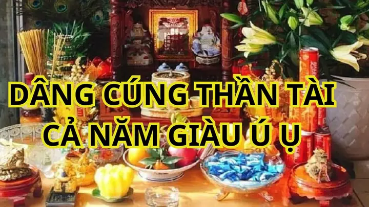 Cách Cúng Thần Tài Rằm Tháng Chạp Chuẩn Nhất