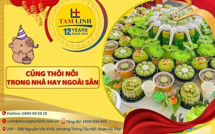 Cúng Thôi Nôi Trong Nhà Hay Ngoài Sân? [giải Đáp]