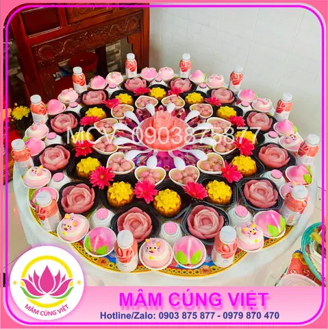 Mâm Cúng Thôi Nôi Bé Gái ⭐️ Gói Xôi Chè ⭐️ Giá Rẻ Uy Tín ...