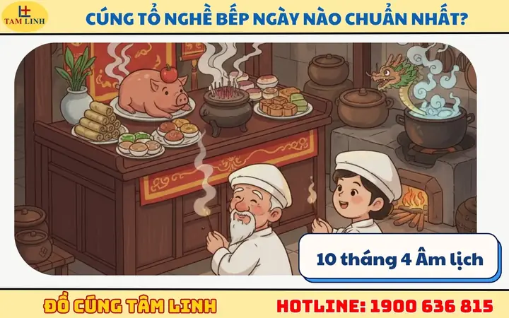 Cẩm Nang Cúng Tổ Nghề Bếp: Ngày Giờ, Lễ Vật Và Bài Văn Khấn Chi Tiết