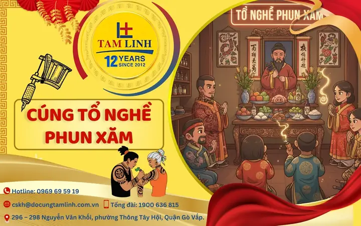 Cẩm Nang Chuẩn Bị Mâm Cúng Tổ Nghề Xăm Chi Tiết Từ A-z