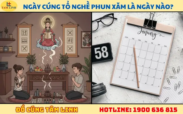 Cẩm Nang Chuẩn Bị Mâm Cúng Tổ Nghề Xăm Chi Tiết Từ A-z