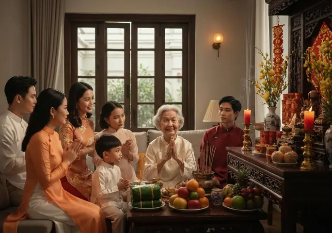 Cúng Giao Thừa Trước Khi Về Quê Ăn Tết: Ý Nghĩa, Lễ Vật Và Quy Trình Chi Tiết