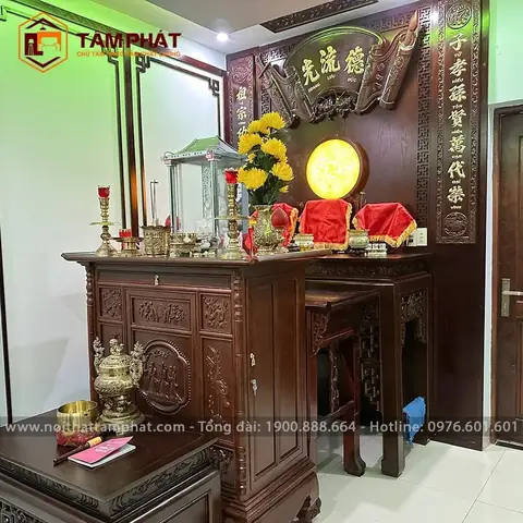 Có Nên Để Vàng Thật Trên Bàn Thờ Không? - Nội Thất Tâm Phát