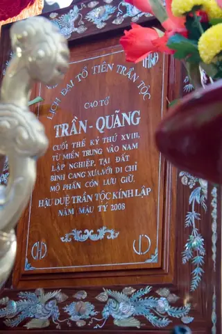 Tổ Tiên Của Một Dòng Tộc Họ Trần.