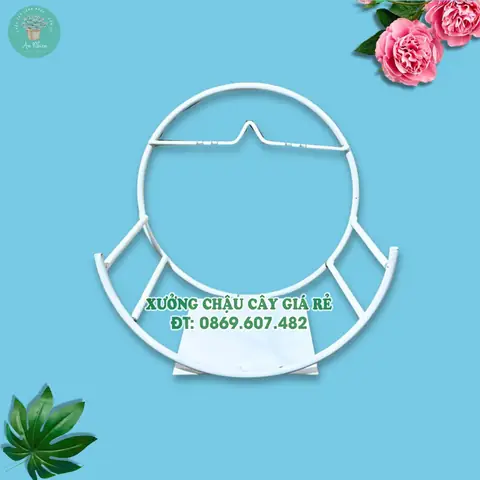 Giá Sắt Treo Chậu Cây Trong Nhà Hình Vòng Cung Đẹp Mắt - Chậu Cây ...