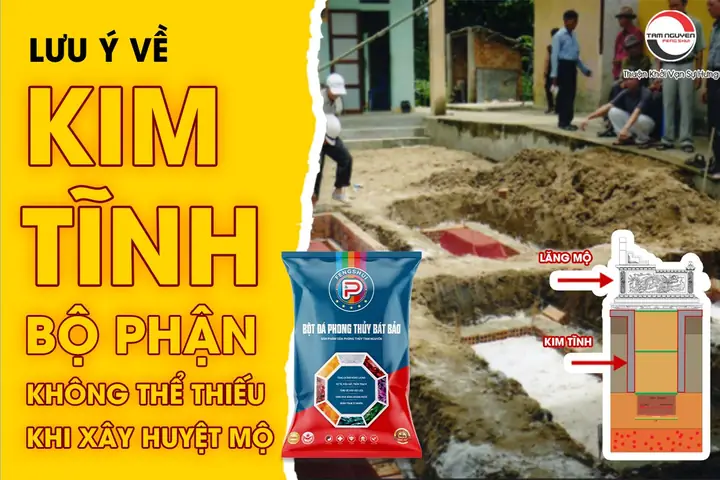 Xây Kim Tĩnh, Bộ Phận Không Thể Thiếu Trong Huyệt Mộ