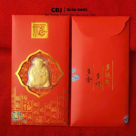 [combo 3 Cái] Phụ Kiện Bao Lì Xì Thần Tài Vàng Sang Trọng May ...