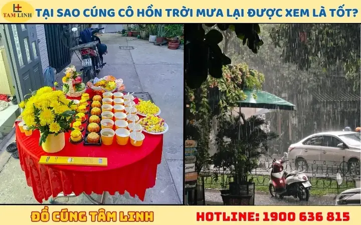 Giải Đáp Thắc Mắc: Đang Cúng Cô Hồn Gặp Mưa Có Sao Không? Cách Xử Lý Chuẩn Tâm Linh
