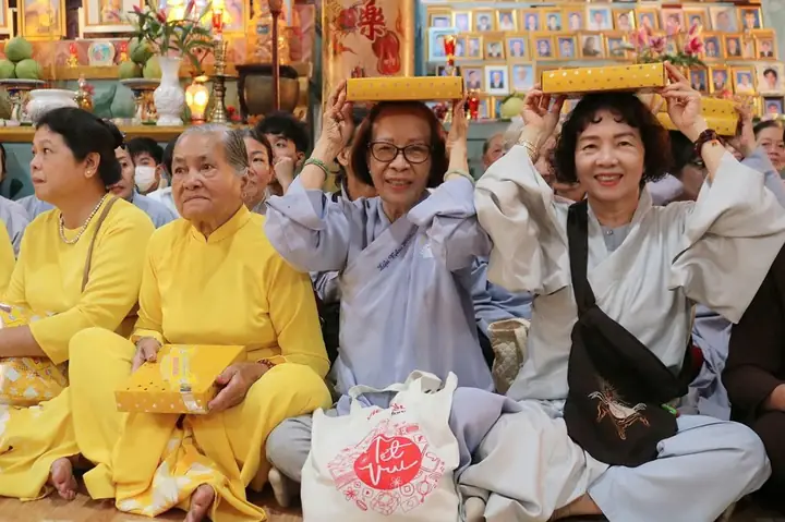 Vĩnh Long: Chùa Vạn Hòa Long Trọng Tổ Chức Lễ Dâng Cúng Pháp Y