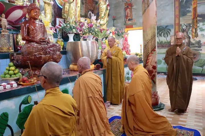 Vĩnh Long: Chùa Vạn Hòa Long Trọng Tổ Chức Lễ Dâng Cúng Pháp Y