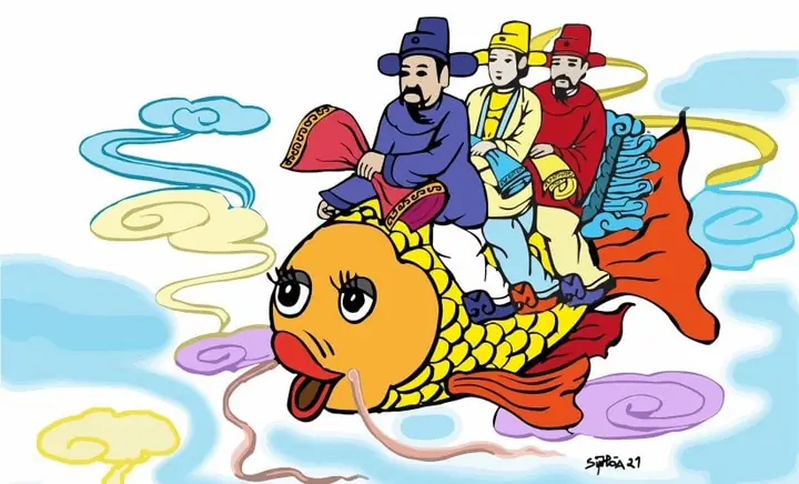 Sự Tích Ông Công Ông Táo Và Phong Tục Cúng Táo Quân Về Trời