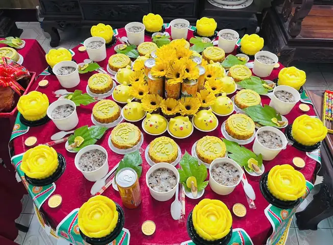 Mâm Cúng Thôi Nôi Bé Trai Đơn Giản Chất Lượng Ship Tận Nơi