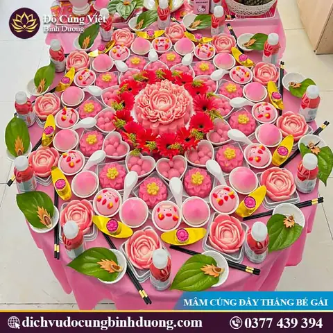 Top 5 Mâm Cúng Đầy Tháng Bình Dương Chuẩn Phong Tục & Chất Lượng Nhất