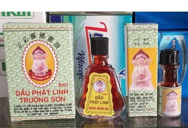 Dầu Gió Phật Linh Và Thành Phần
