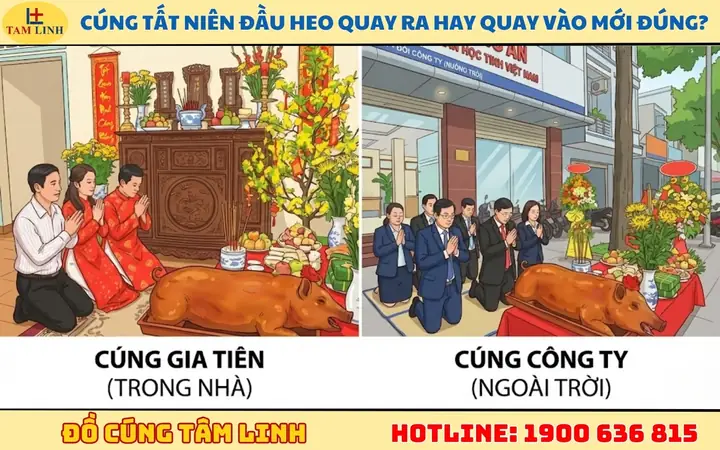 Top 10+ Ý Tưởng Trang Trí Mâm Cúng Heo Quay Tất Niên Đẹp, Đúng Chuẩn Phong Thủy
