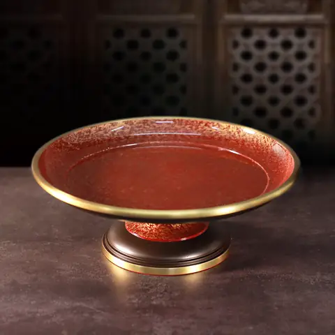 Đĩa Thờ, Mâm Bồng Đựng Trái Cây Từ Gỗ, Gốm Sứ, Đồng, Lưu Ly ...