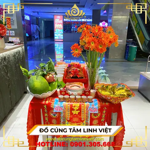 Mâm Cúng Khai Trương (gói 2) - Dịch Vụ Đồ Cúng Trọn Gói Cao Cấp