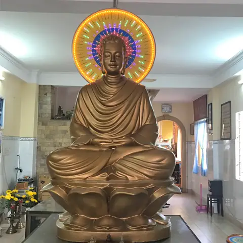 Một Số Mẫu Đèn Hào Quang Phật Mới Nhất: