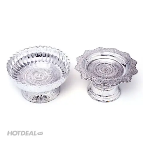 Đĩa Đựng Trái Cây Cúng: Review Chi Tiết Các Mẫu Gốm Sứ Men Rạn Bát Tràng Cao Cấp