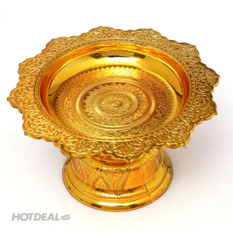 Đĩa Đựng Trái Cây Cúng: Review Chi Tiết Các Mẫu Gốm Sứ Men Rạn Bát Tràng Cao Cấp