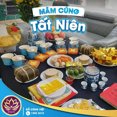Mâm Cúng Tất Niên - Dịch Vụ Đồ Cúng Việt Hà Nội