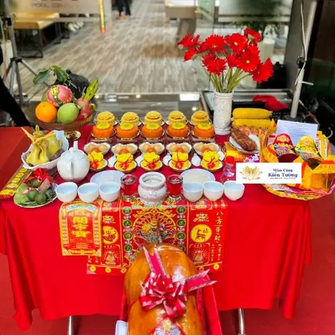 Dịch Vụ Mâm Cúng Khai Trương Đầu Năm Trọn Gói Giá Rẻ 2026